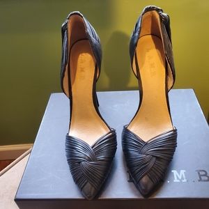 L.A.M.B Black Warner Dorsey Pumps